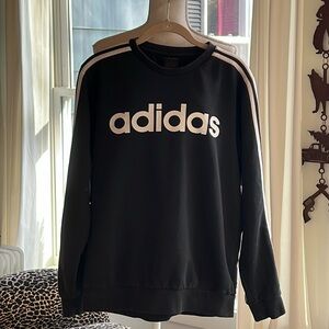 Black adidas pullover sweatshirt
